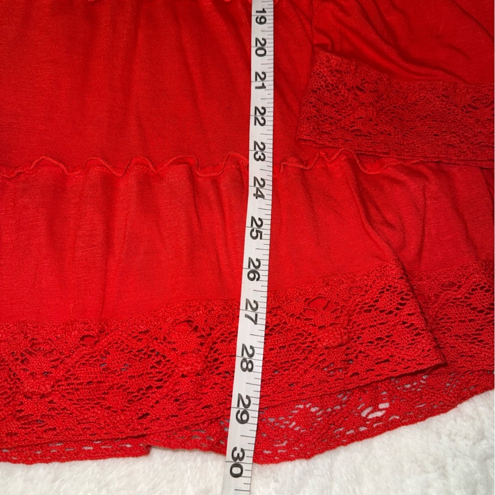 3 x 20$ Boston Proper Red V-Neck Sweater Size L - Picture 4 of 7
